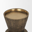 Mercana Odilia Metal Geometric Pillar Candle Holder