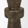 Mercana Odilia Metal Geometric Pillar Candle Holder