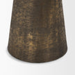 Mercana Odilia Metal Geometric Pillar Candle Holder