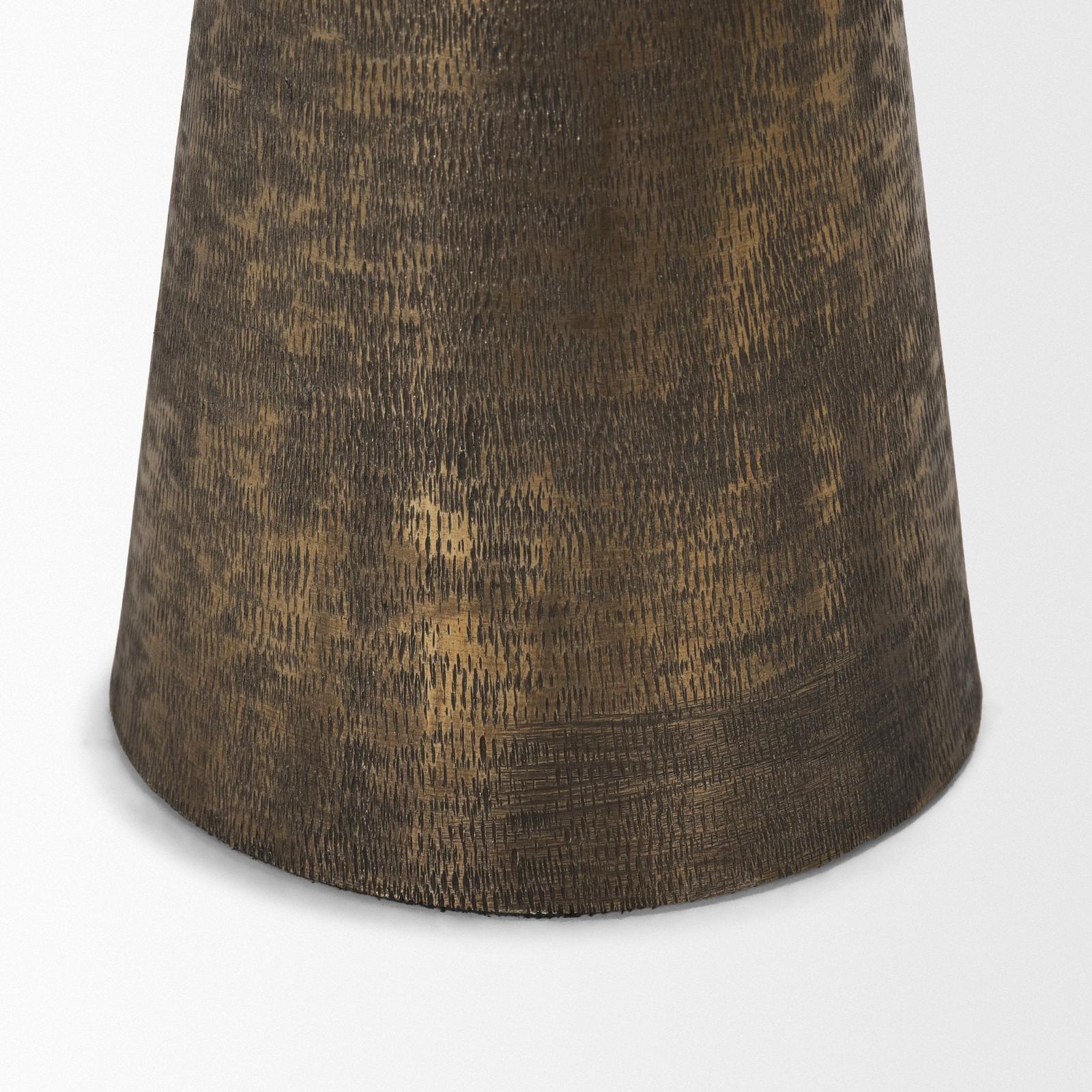 Mercana Odilia Metal Geometric Pillar Candle Holder