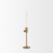 Mercana Chantria Solid Natural Brass Adjustable Taper Candle Holder