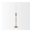 Mercana Chantria Solid Natural Brass Adjustable Taper Candle Holder