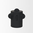 Mercana Deacon Metal Canister with Sculptural Handles