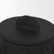 Mercana Deacon Metal Canister with Sculptural Handles