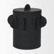 Mercana Deacon Metal Canister with Sculptural Handles