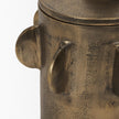 Mercana Deacon Metal Canister with Sculptural Handles