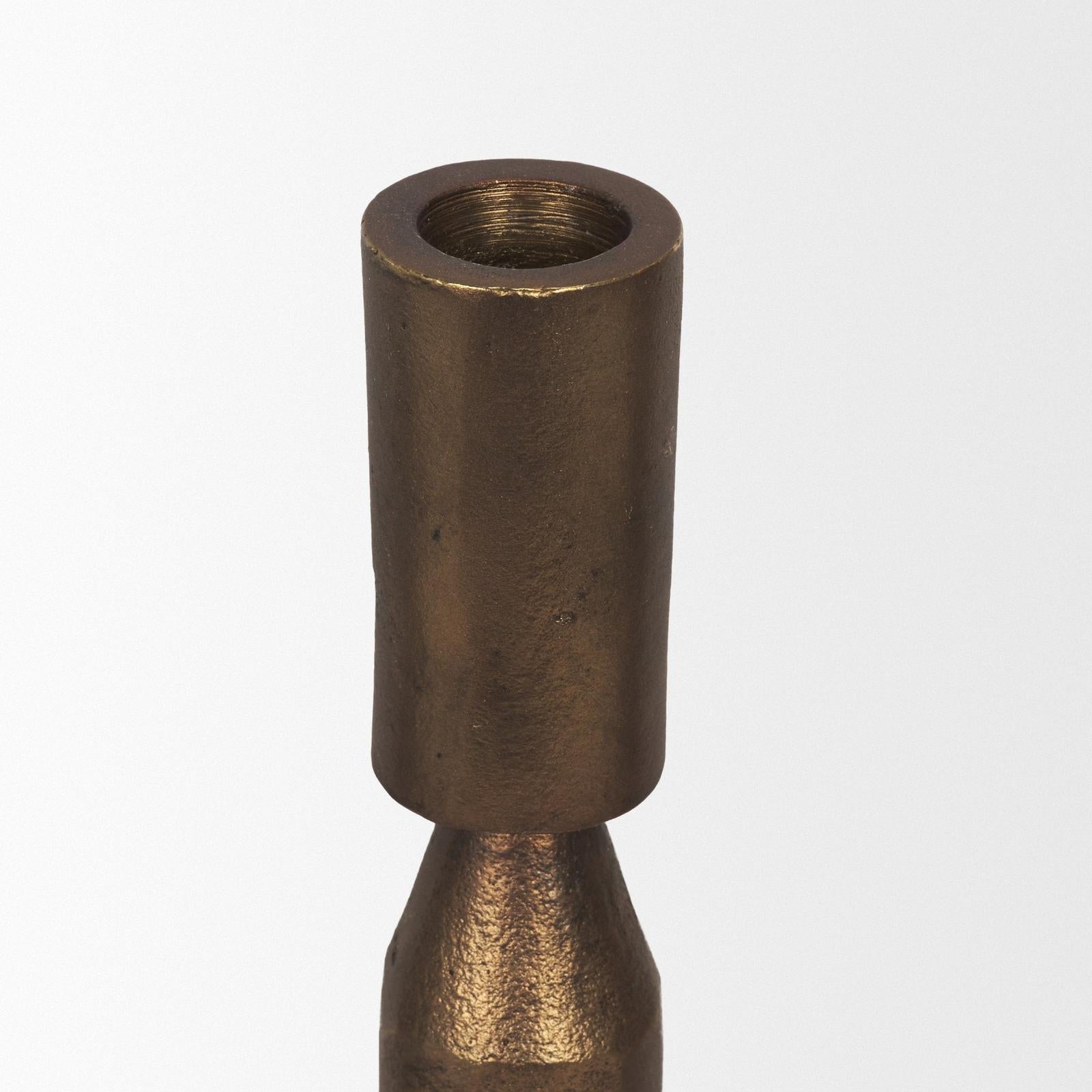 Mercana Declan Metal Taper Candle Holder