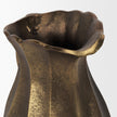 Mercana Anya Scalloped Petal Cast Metal Jug