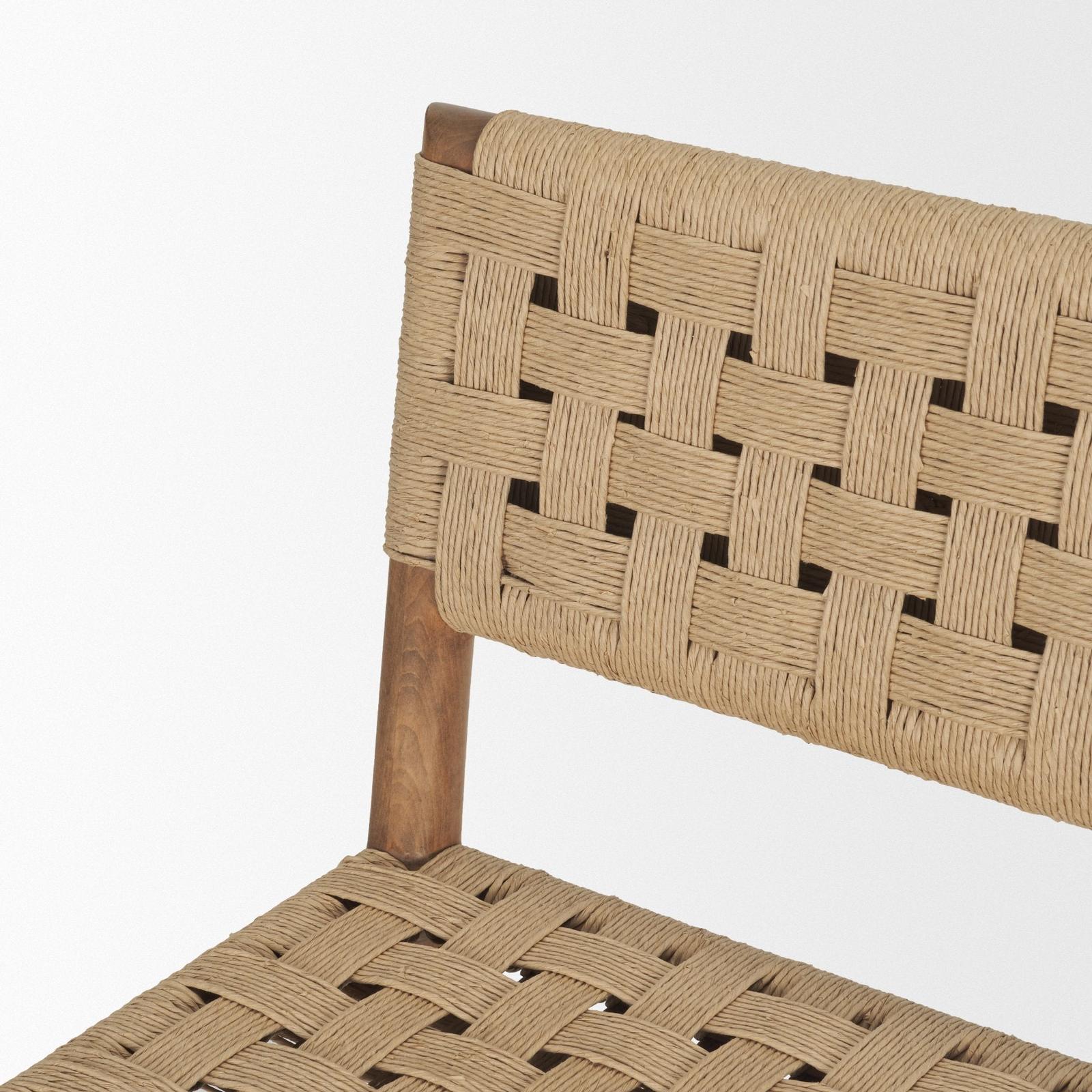 Mercana Brinley Paper Rope Counter Stool