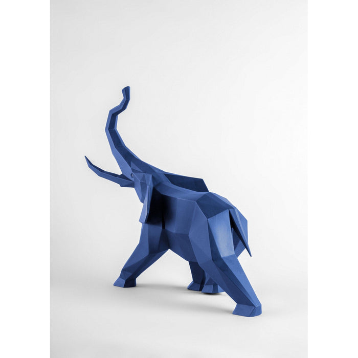 Lladro Elephant blue