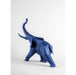 Lladro Elephant blue