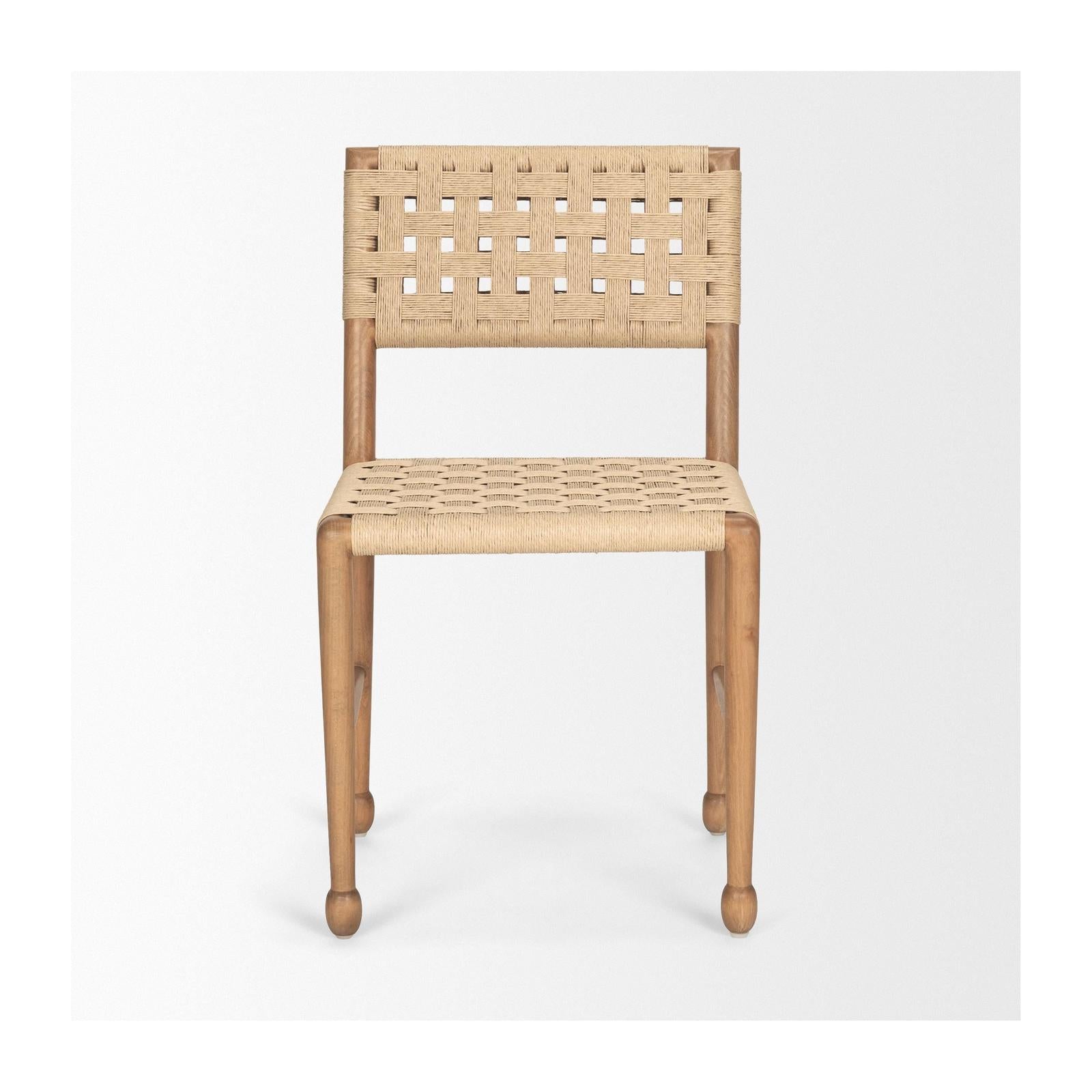 Mercana Brinley Woven Rope Dining Chair