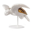 Lladro Sea turtles couple white - copper