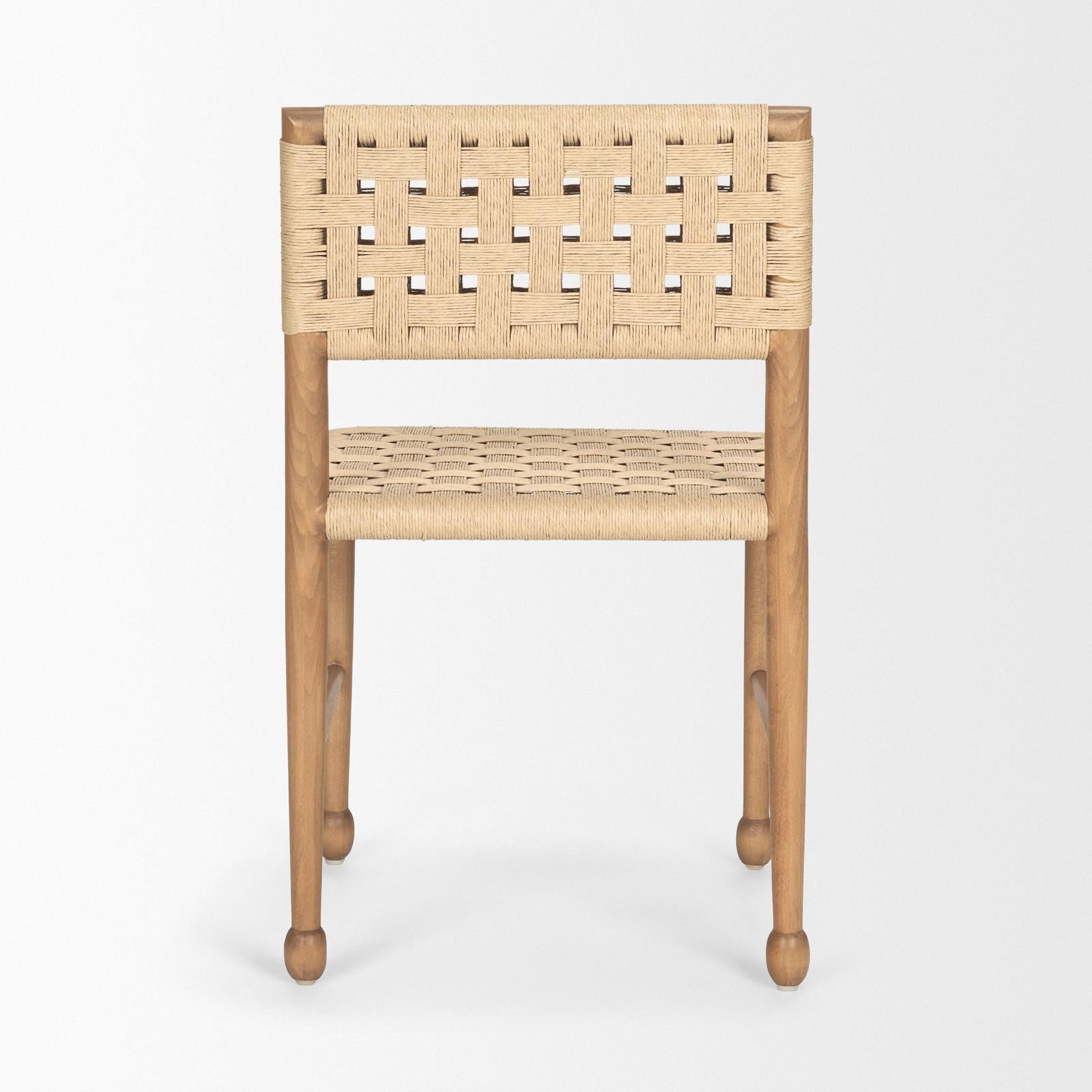 Mercana Brinley Woven Rope Dining Chair