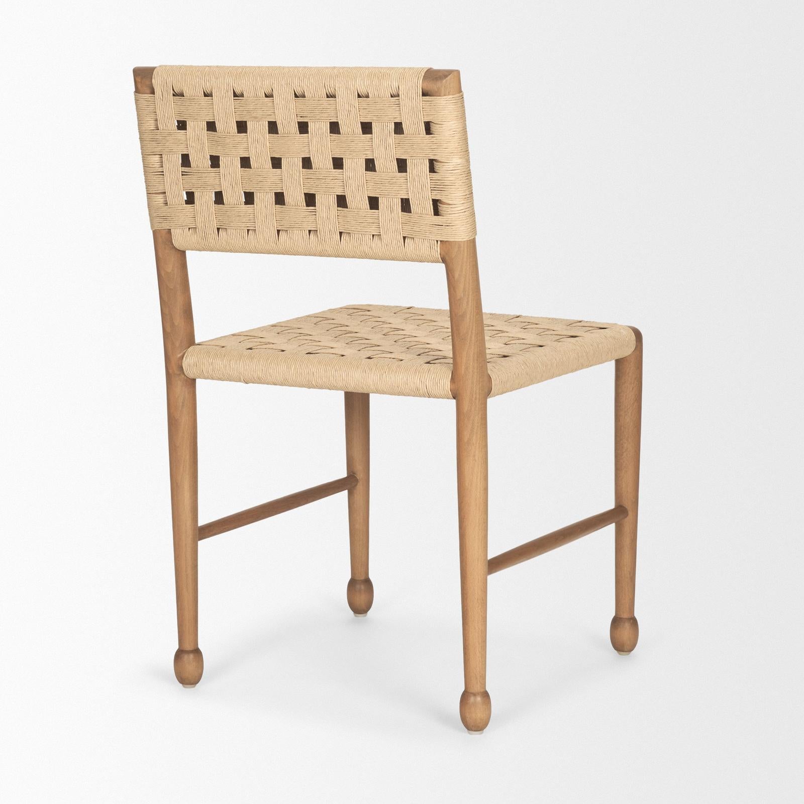 Mercana Brinley Woven Rope Dining Chair