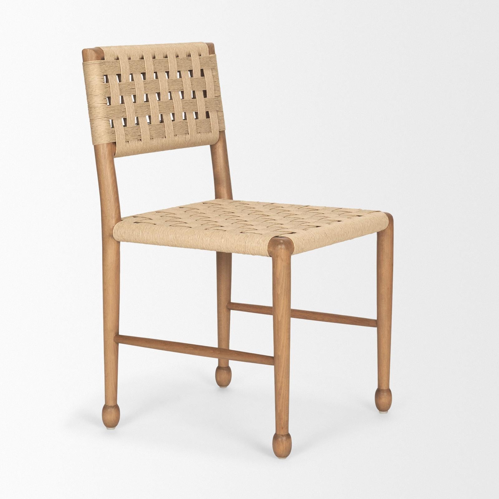 Mercana Brinley Woven Rope Dining Chair