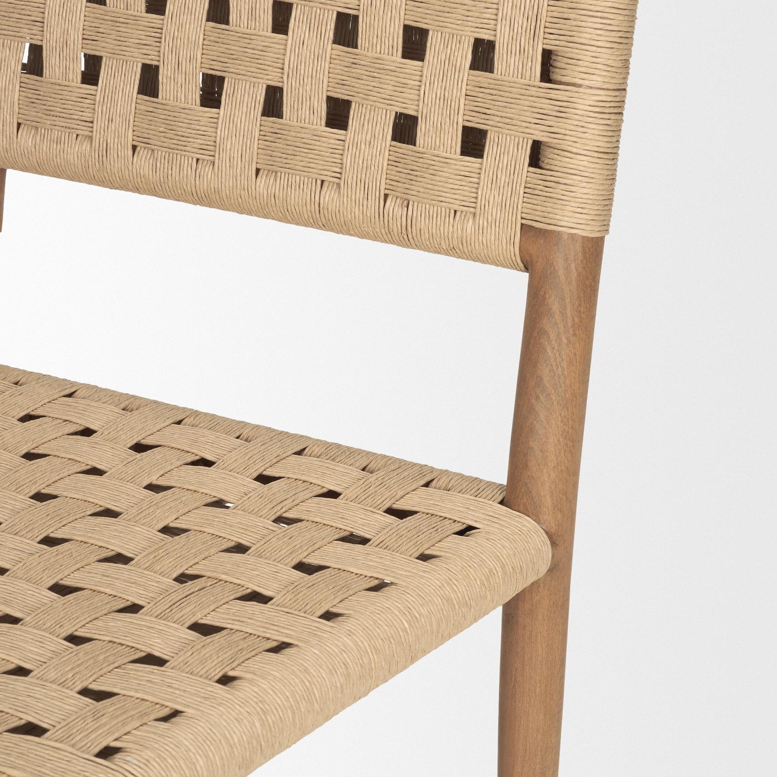 Mercana Brinley Woven Rope Dining Chair