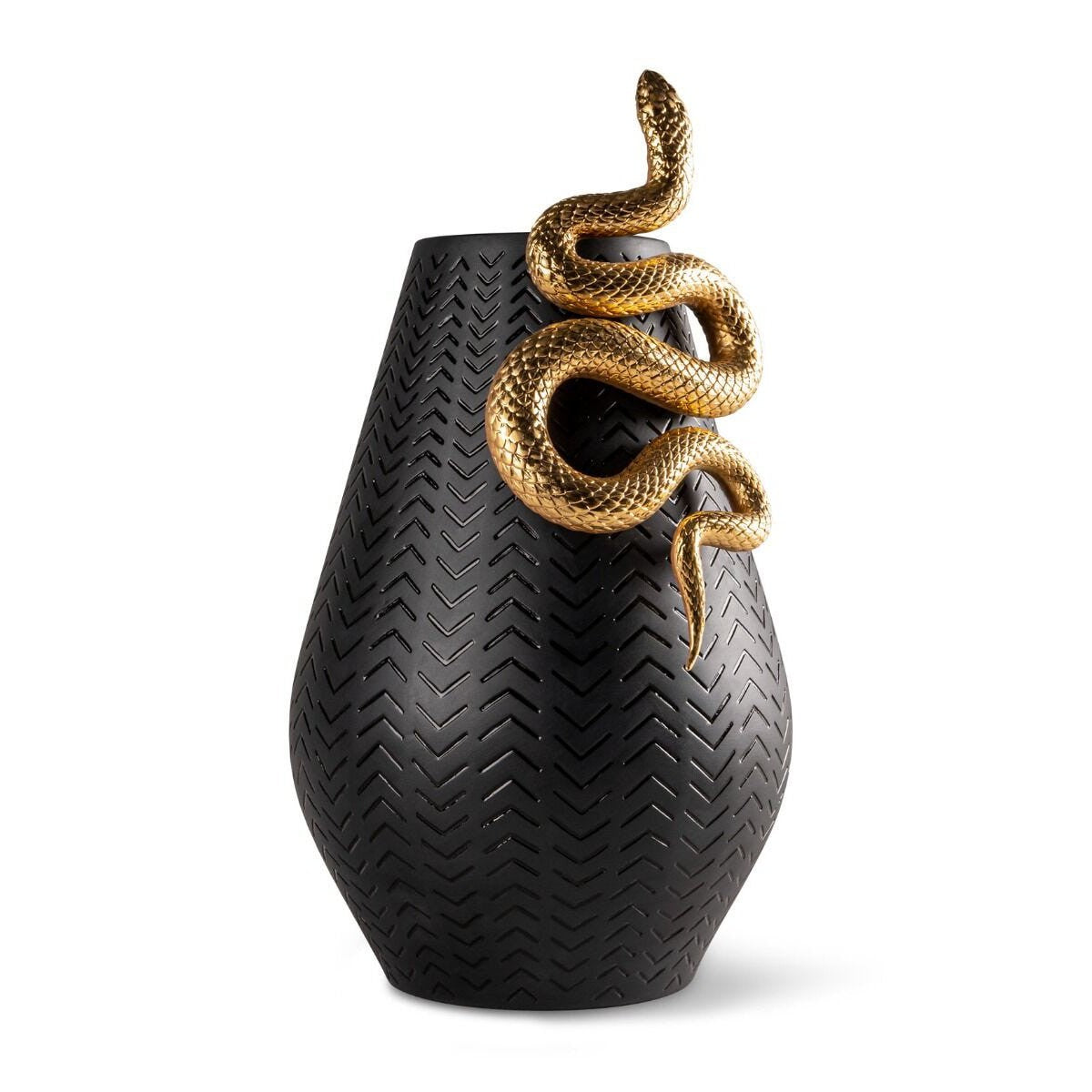 Lladro Snakes Vase