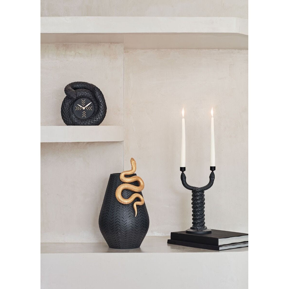 Lladro Snakes Vase
