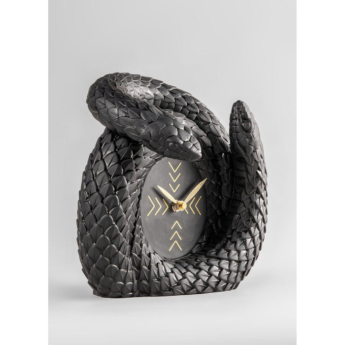 Lladro Snakes Clock
