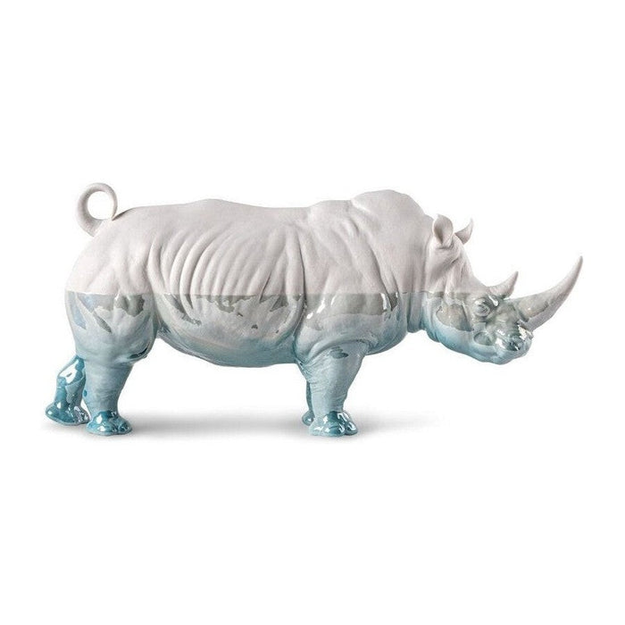 Lladro White Rhino - Underwater