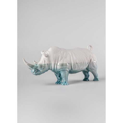 Lladro White Rhino - Underwater