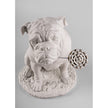 Lladro Bulldog With Lollipop Re-Deco