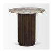 Mercana Marbrello Round Side Table