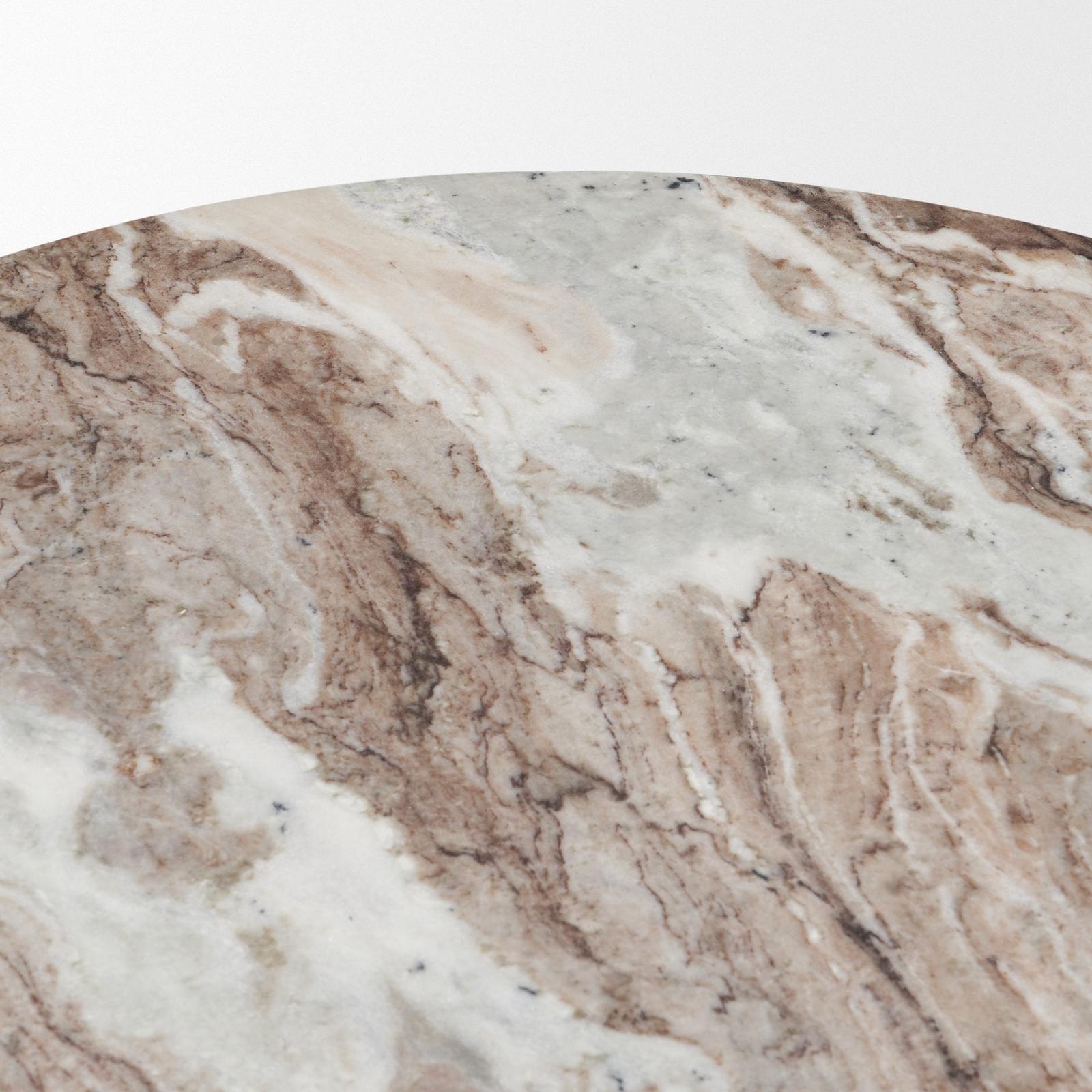Mercana Marbrello Round Side Table