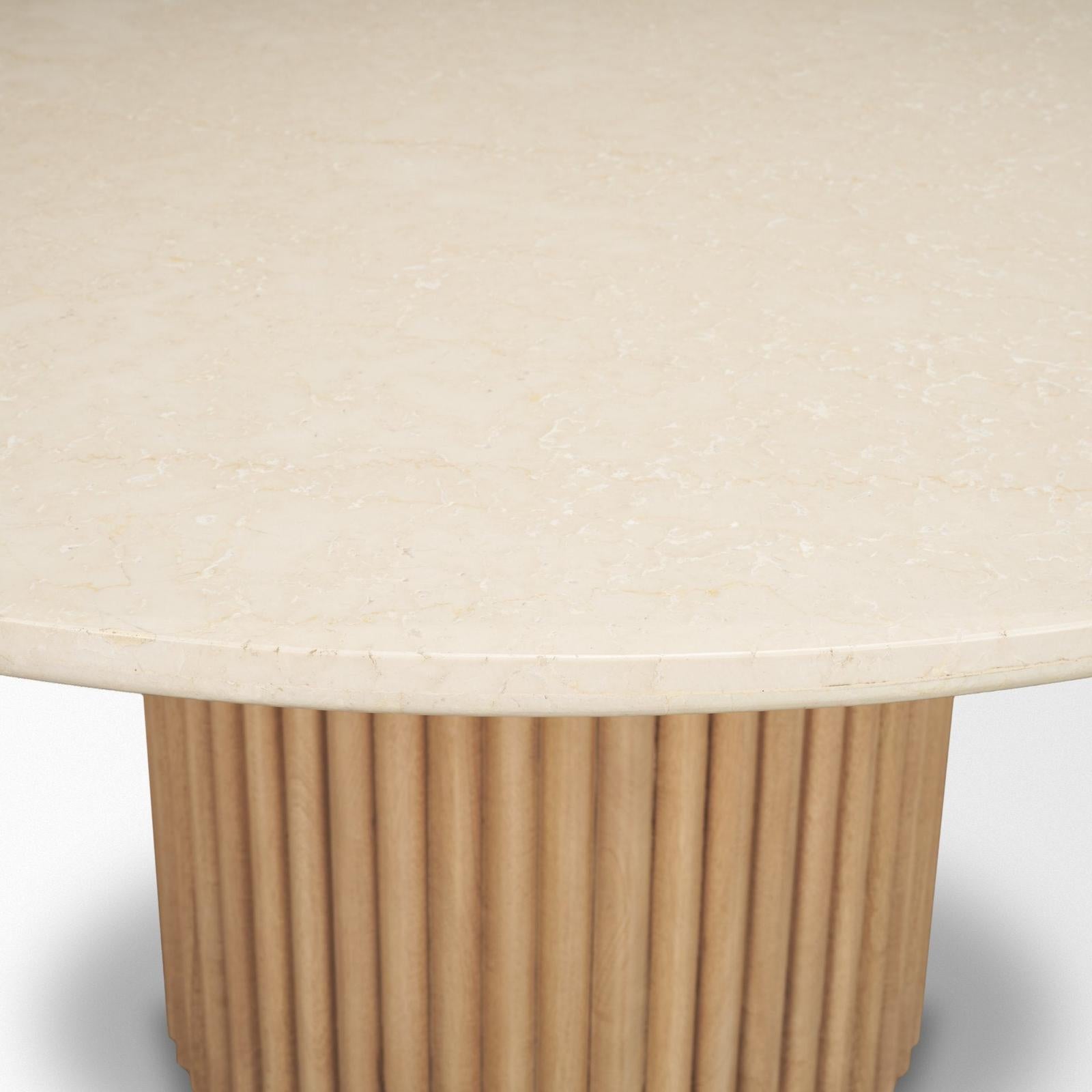 Mercana Marbrello Round Dining Table