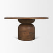 Mercana Atlas Pedestal Base Round Dining Table