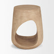 Mercana Cove Sculptural Open Side Table