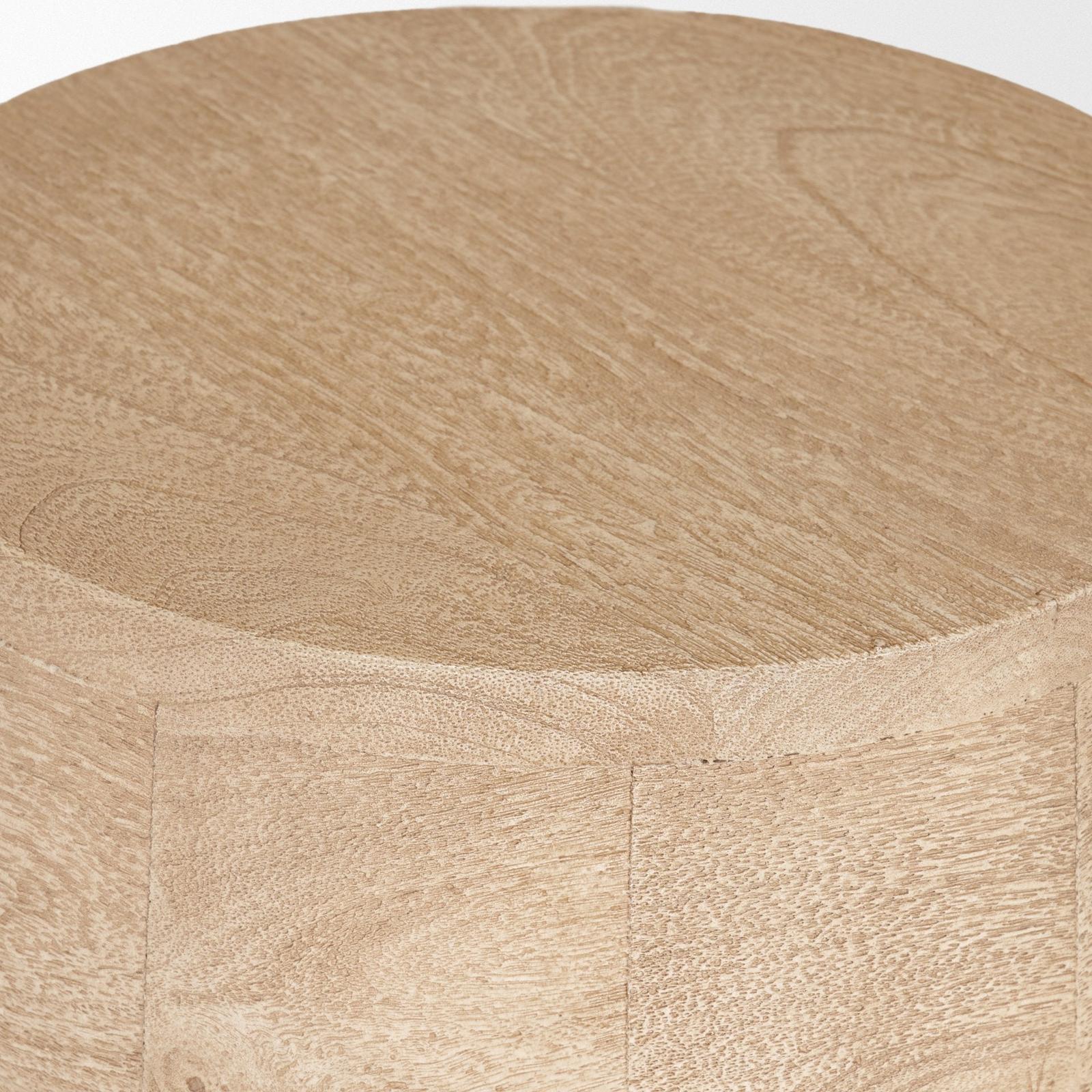 Mercana Cove Sculptural Open Side Table