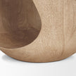 Mercana Cove Sculptural Open Side Table