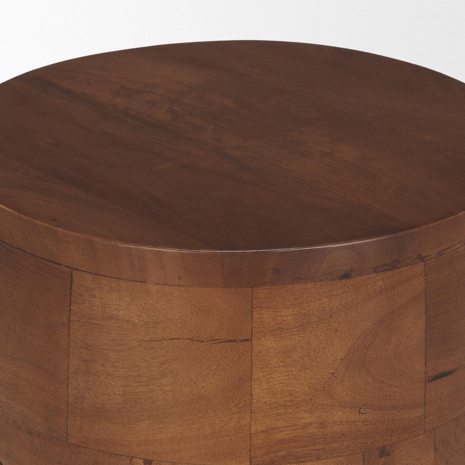 Mercana Cove Sculptural Open Side Table