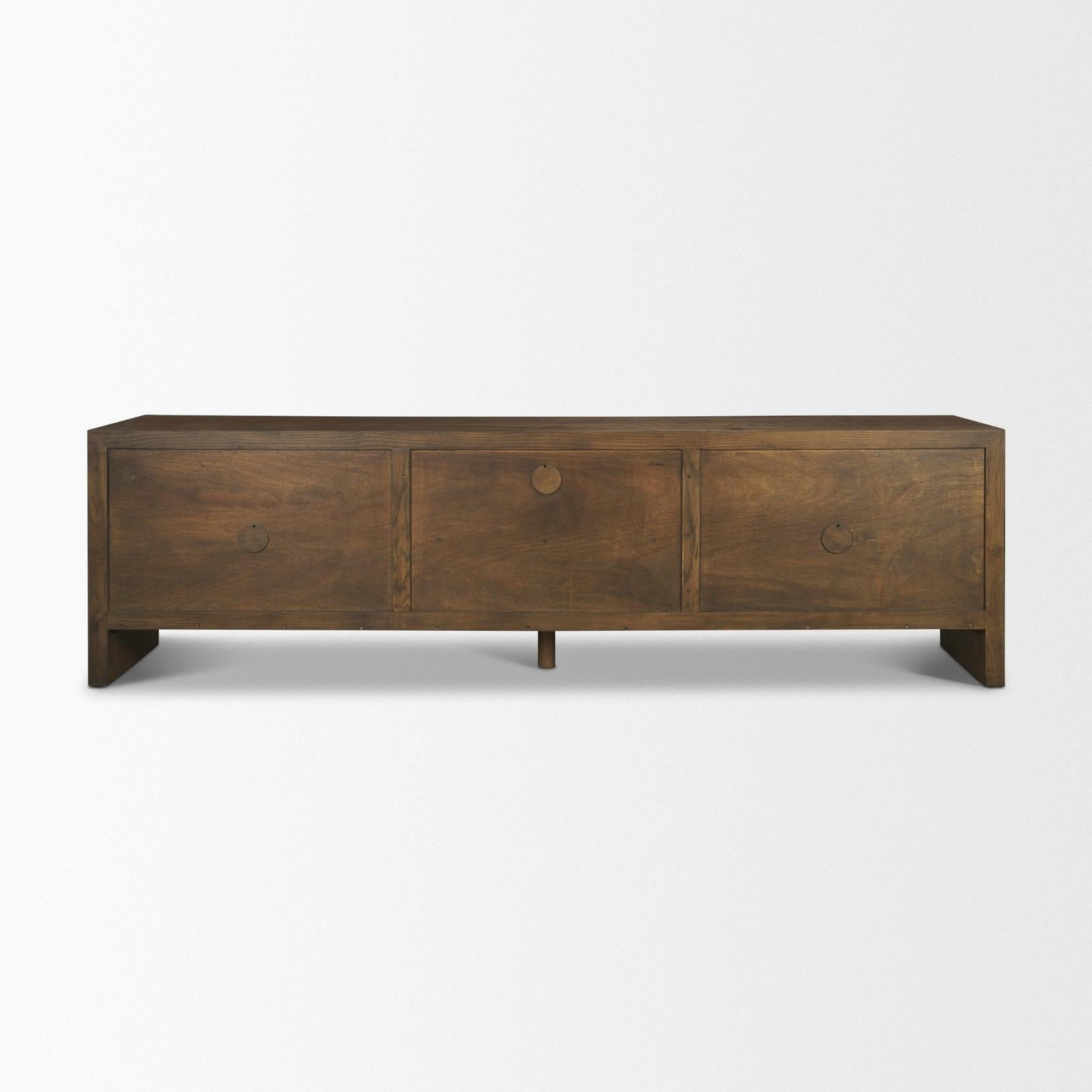 Mercana Belford Oak Wood Console Table