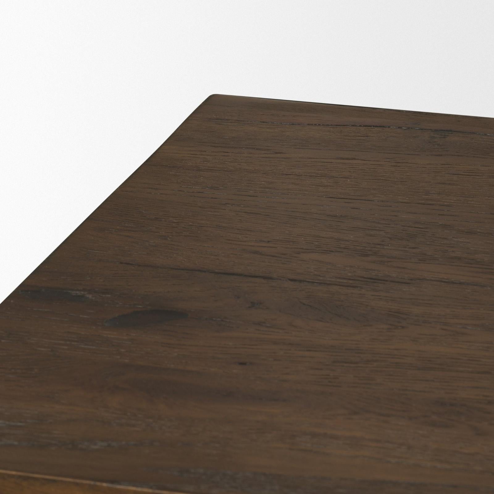 Mercana Belford Oak Wood Console Table