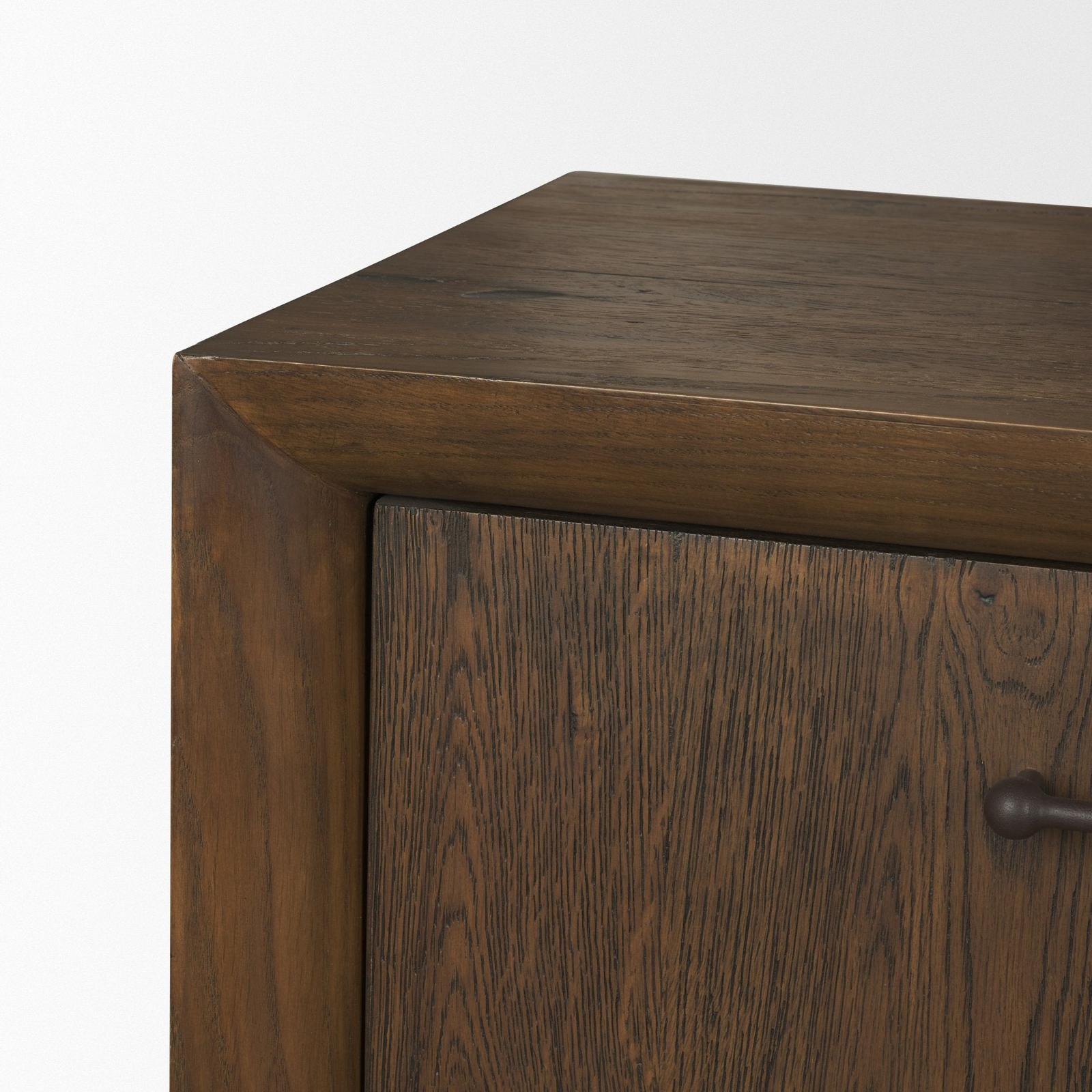 Mercana Belford Oak Wood Console Table