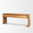 Mercana Belford Oak Wood Console Table