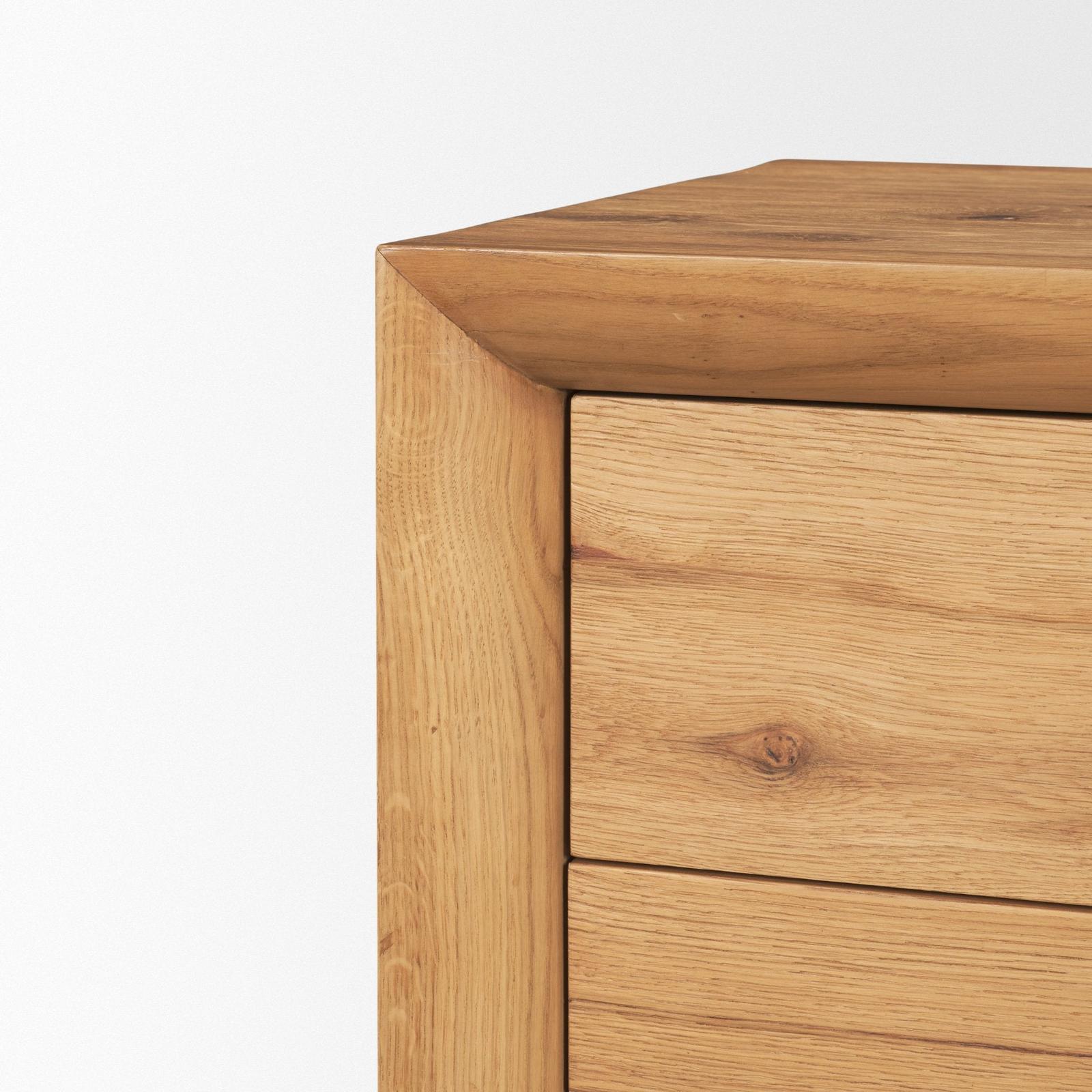 Mercana Belford 3-Drawer Closed Nightstand