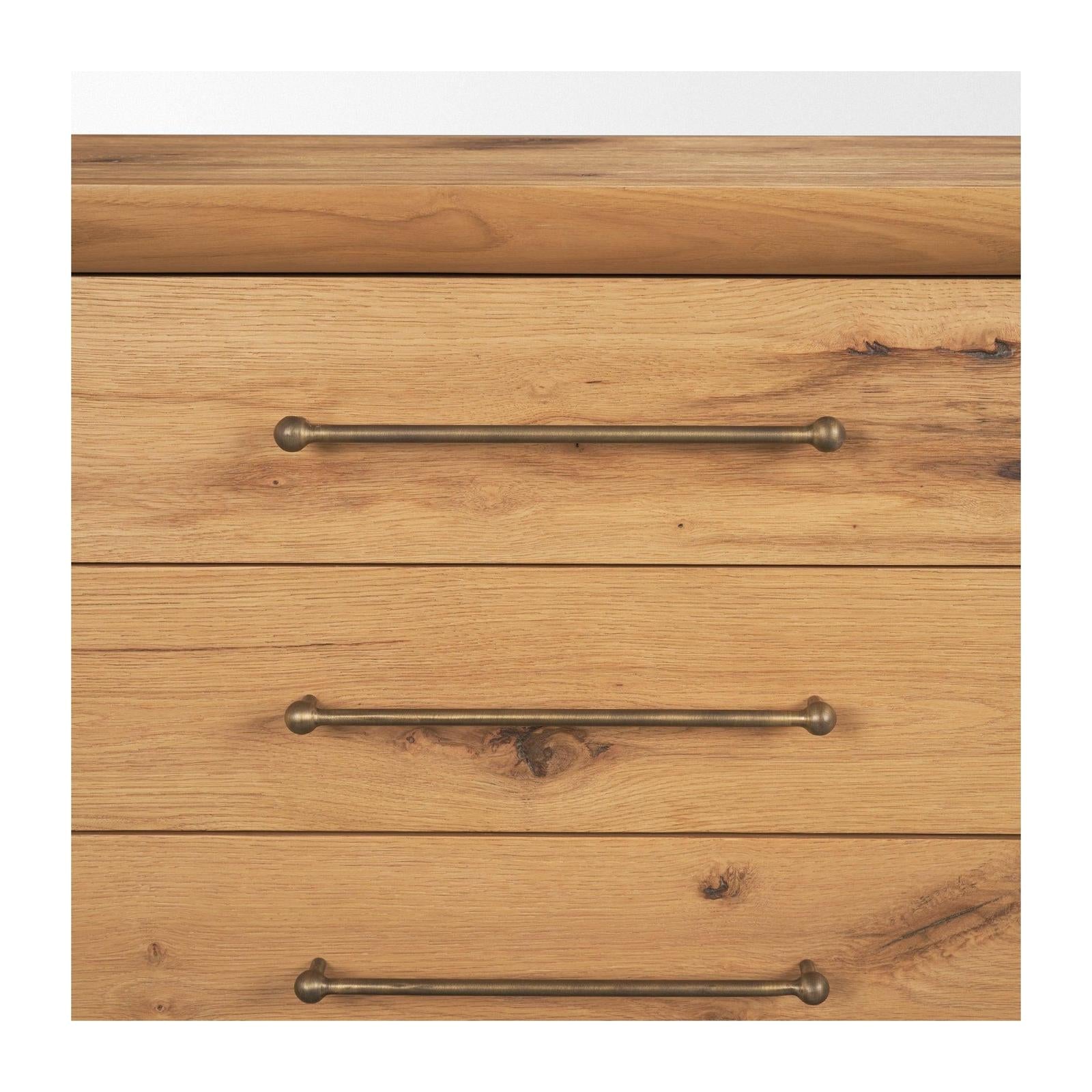 Mercana Belford 3-Drawer Closed Nightstand