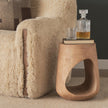 Mercana Cove Sculptural Open Side Table