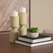 Mercana Akira Metal Pillar Candle Holder