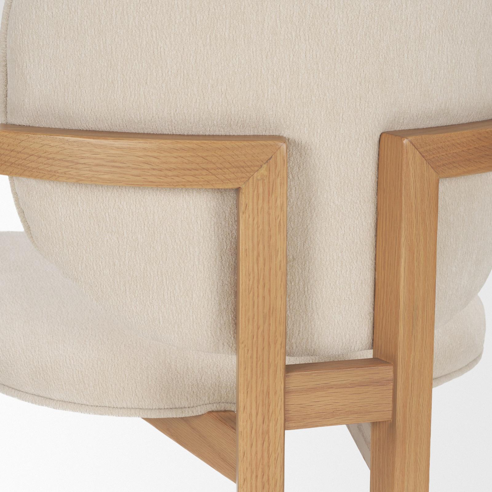 Mercana Carlisle Curved Back Tripod Frame Dining Armchair
