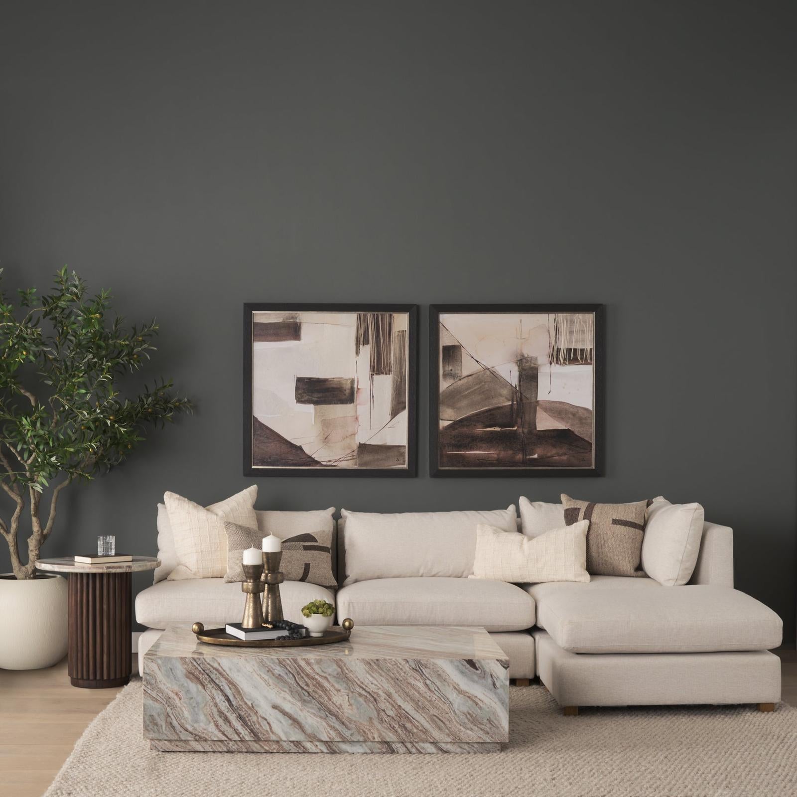 Mercana Marbrello Round Side Table