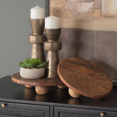 Mercana Kerra Solid Reclaimed Wood Tray