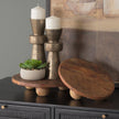 Mercana Odilia Metal Geometric Pillar Candle Holder