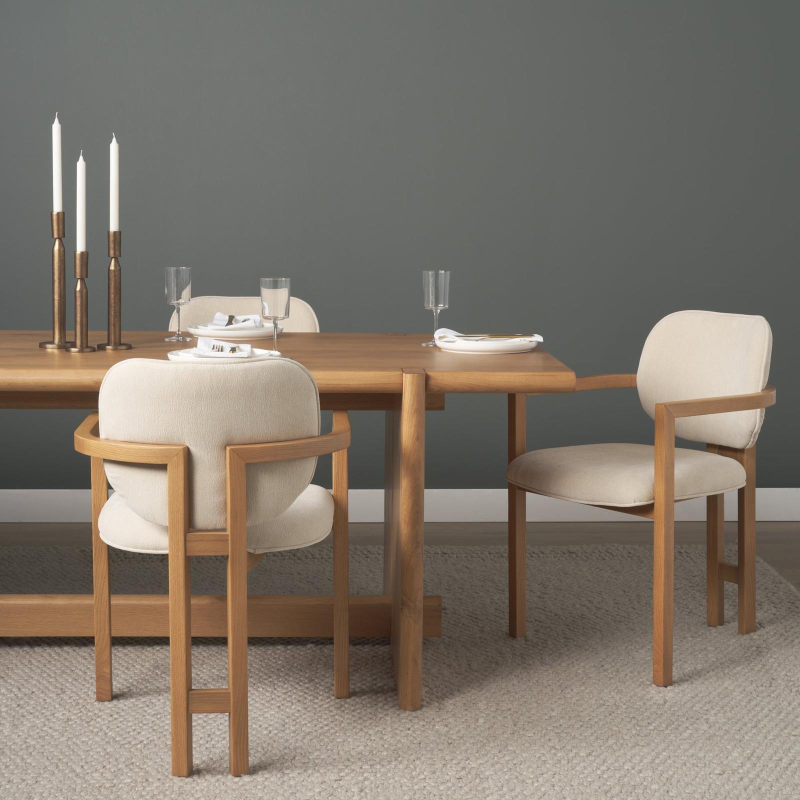 Mercana Carlisle Curved Back Tripod Frame Dining Armchair