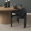 Mercana Carlisle Curved Back Tripod Frame Dining Armchair