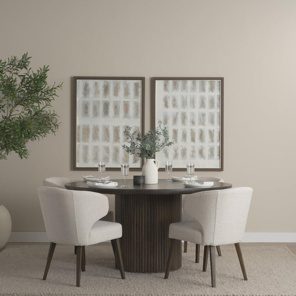 Mercana Terra Fluted Dining Table